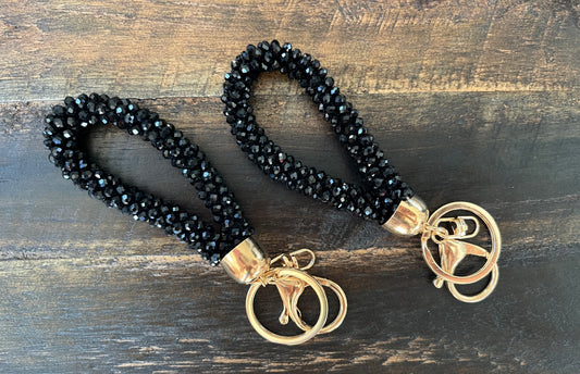 All Black Keychain