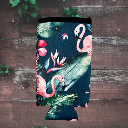 Flamingo Slim Fit Koozie