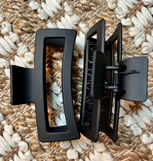 Jumbo Black Hair Clip